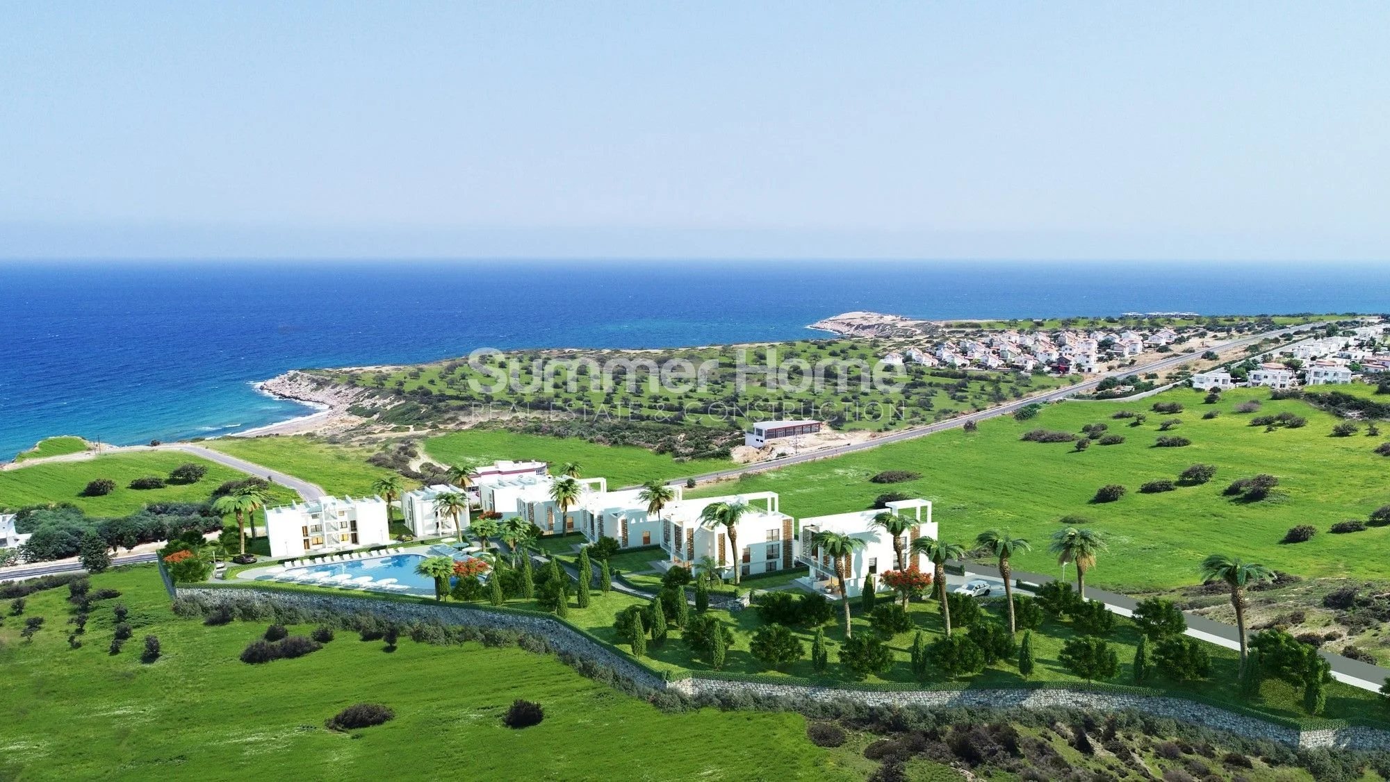 Apartments in a Secluded Seafront Location in Esentepe Plan - 1