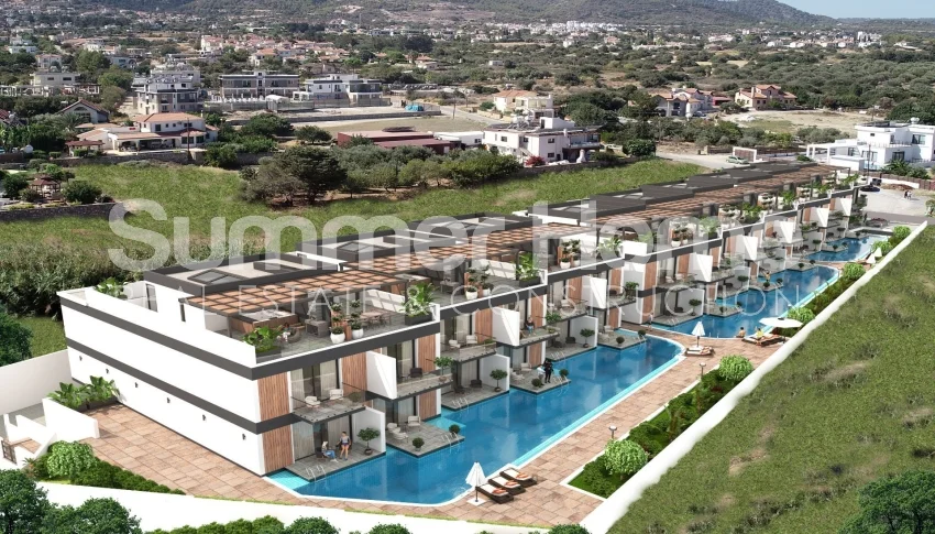 Villas de luxe avec vue sur la mer et la montagne à Kyrenia