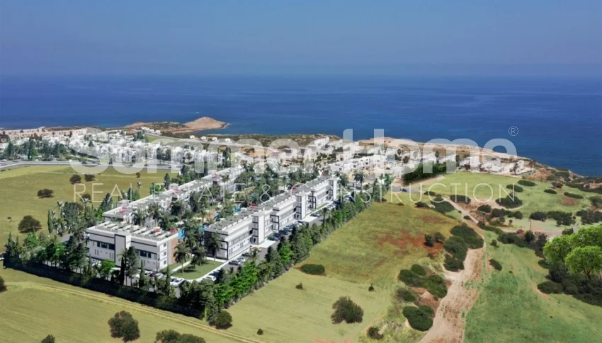 塞浦路斯 Tatlisu 的豪华建筑群，风景优美
