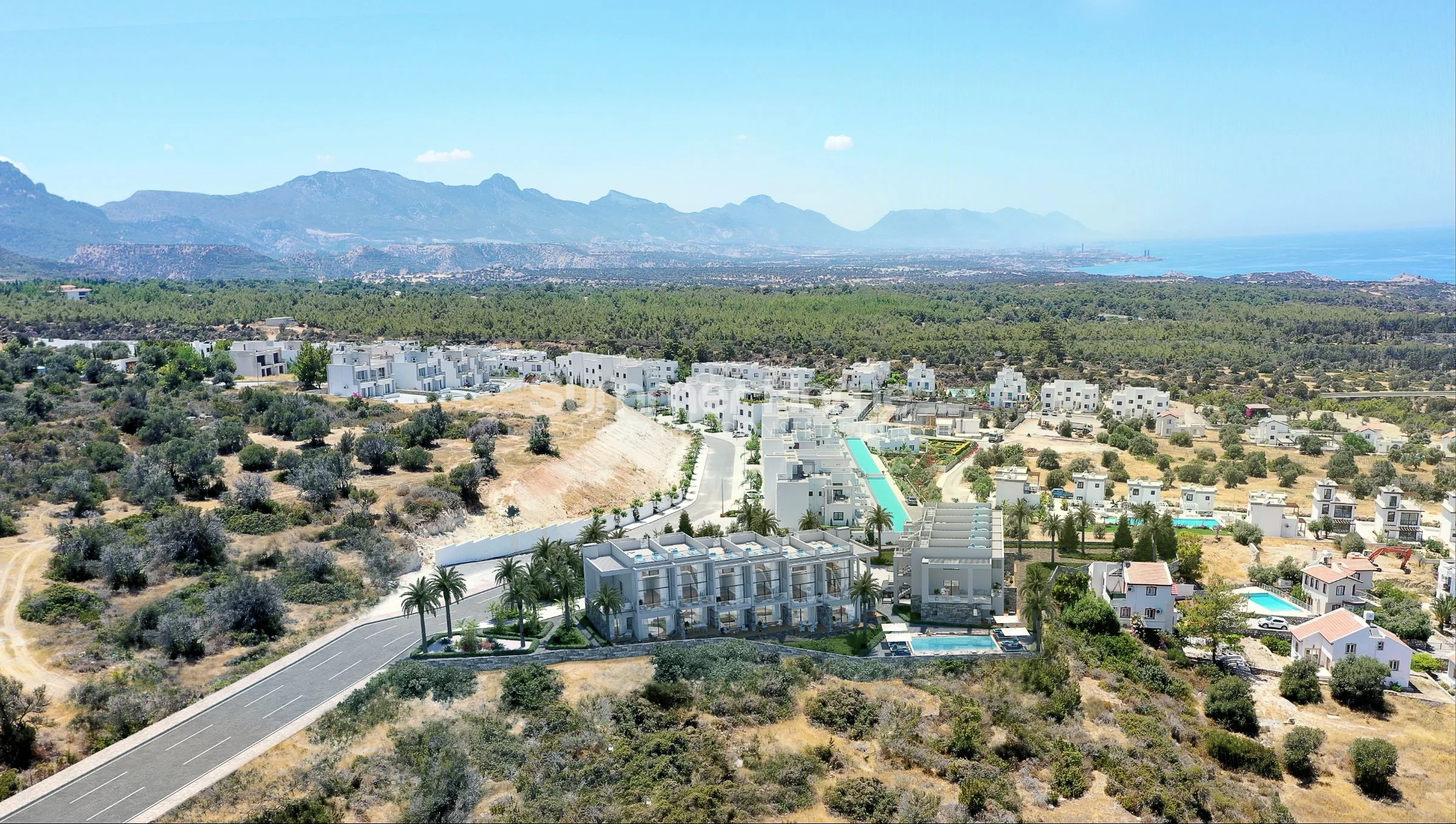 Complexe spécial avec vue panoramique à Kyrenia, Chypre Général - 4