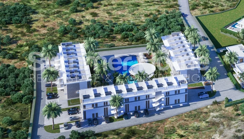 Overdådige leiligheter i naturlige omgivelser i Esentepe, Kypros