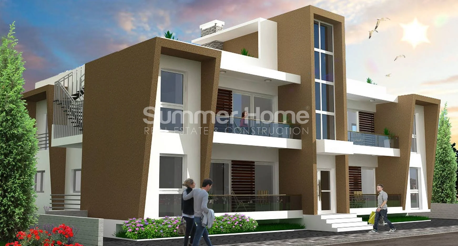 Appartements et villas récemment achevés à Famagouste plan - 8
