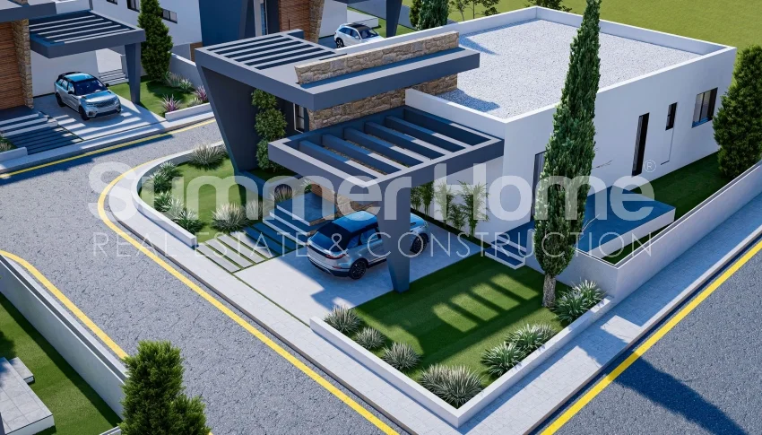 Modern fängslande villa belägen i Famagusta, Cypern