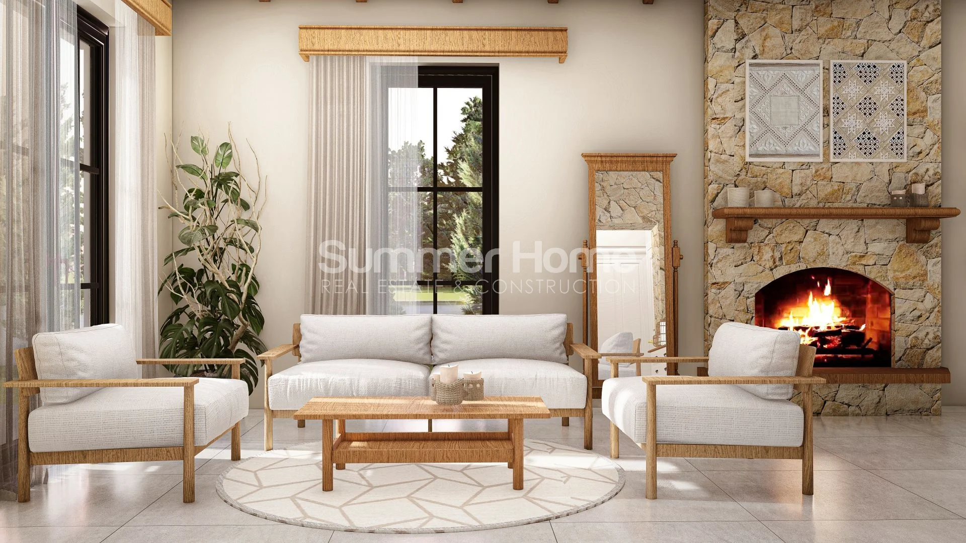 Betaalbare villa's gelegen in Karpasia, Noord-Cyprus interior - 15