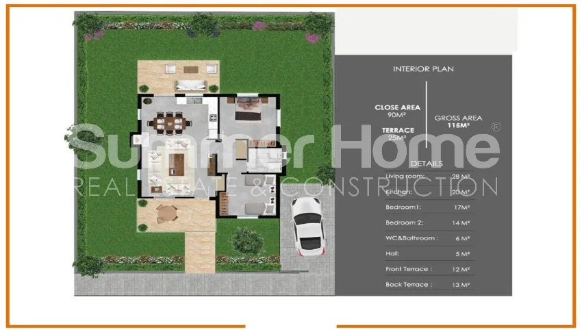 Affordable Villas located in Karpasia, Northern Cyprus Plan - 28