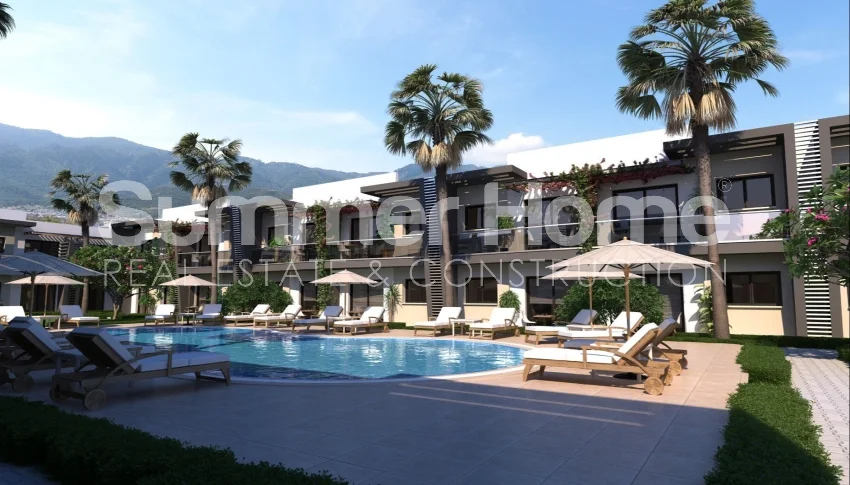 Apartamente të bukura me çmime të përballueshme në Alsancak, Qipro