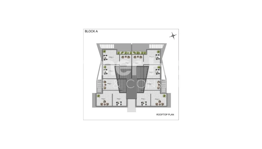 Cozy Two-Bedroom Apartments in Peaceful Alsancak, Kyrenia Plan - 7