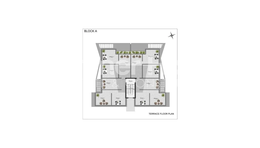 Cozy Two-Bedroom Apartments in Peaceful Alsancak, Kyrenia Plan - 8