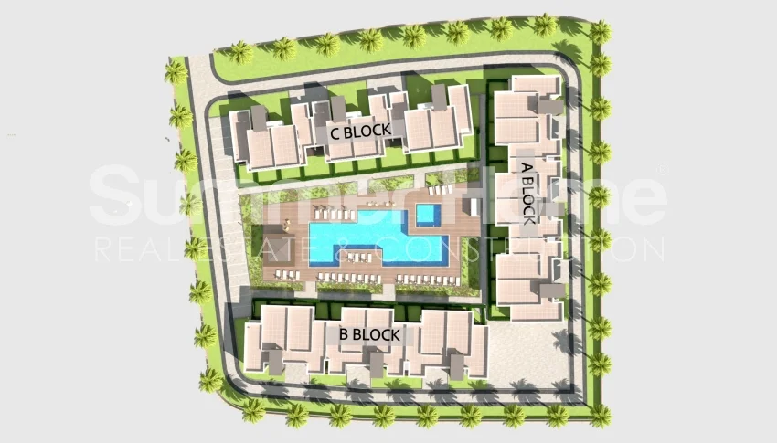 Charming One-Bedroom Apartments in Esentepe, Northern Cyprus Plan - 14