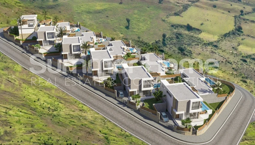 Luxusné vily s 3 spálňami a panoramatickým výhľadom v meste Lefke na Cypre