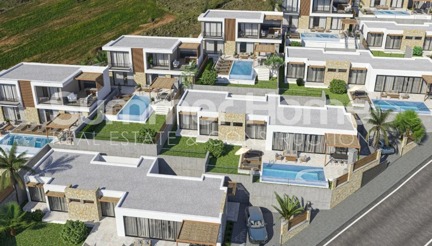 Luksusvillaer med 3 soverom og panoramautsikt i Lefke, Kypros