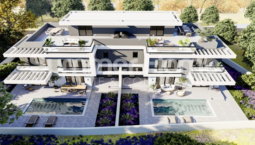 Luxe villa's met 3 slaapkamers op goede locatie in Iskele