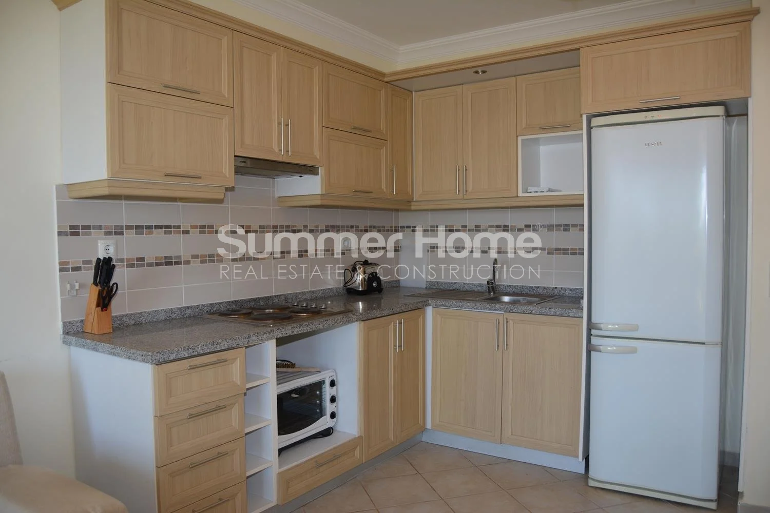 Fully furnished two-bedroom apartment in Tuzla, Bodrum Interior - 2