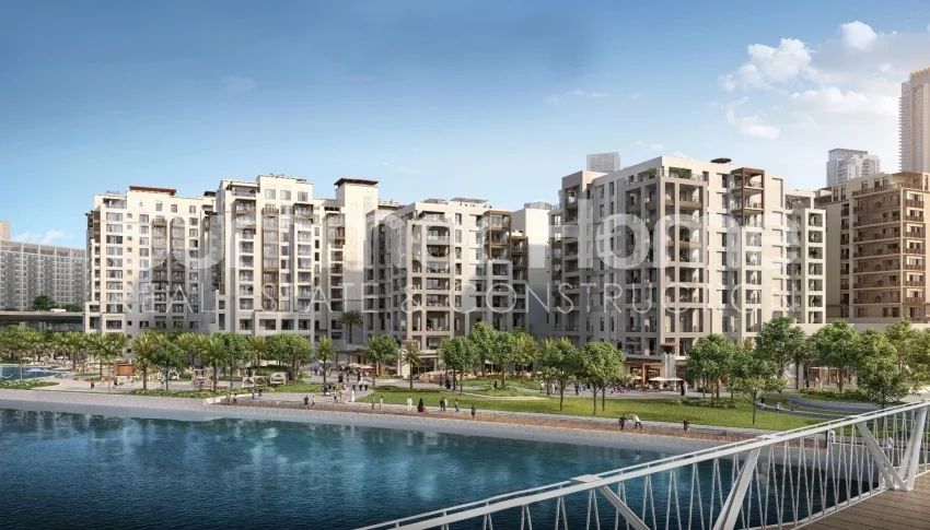 Appartements avec vue imprenable sur le port de Dubai Creek