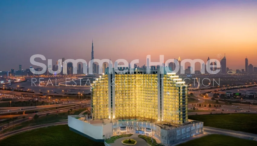 迪拜医疗城的全景公寓
