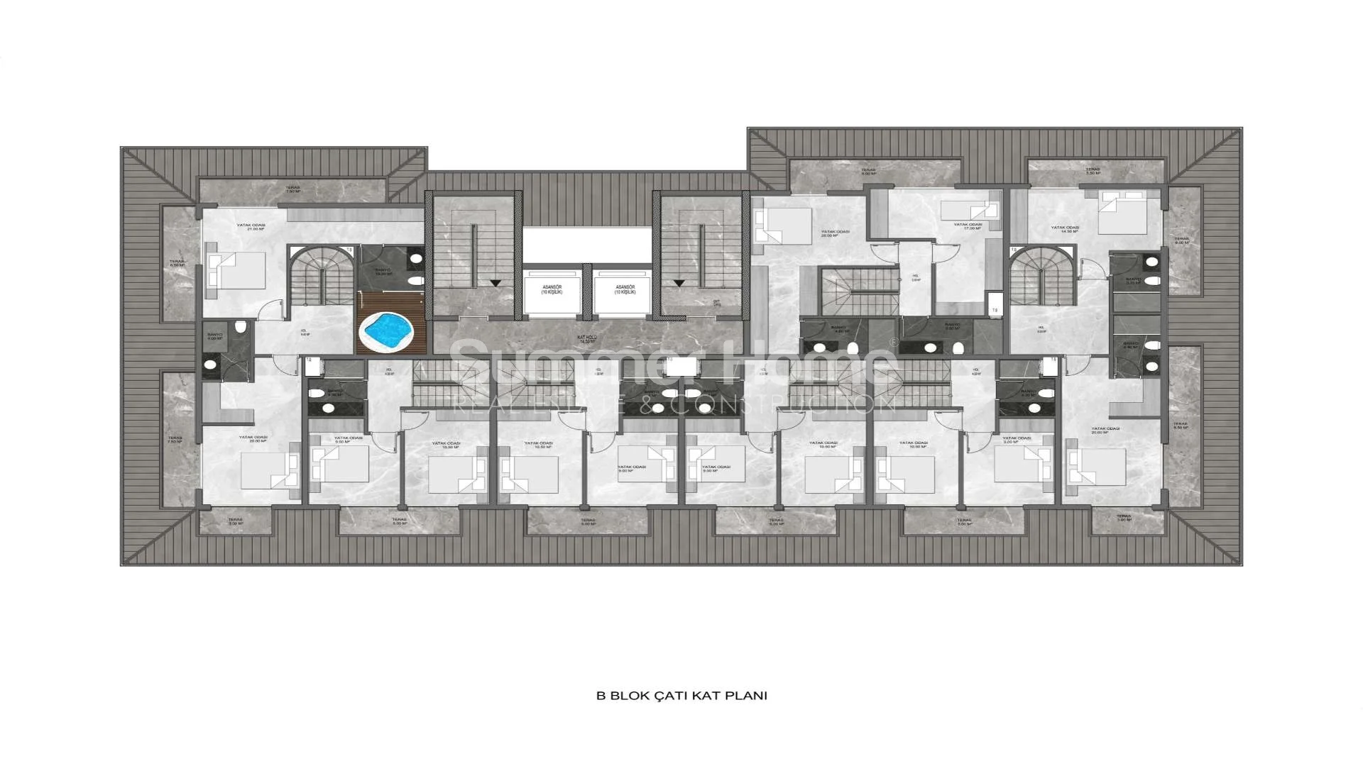 For sale Apartment Alanya Avsallar Plan - 58